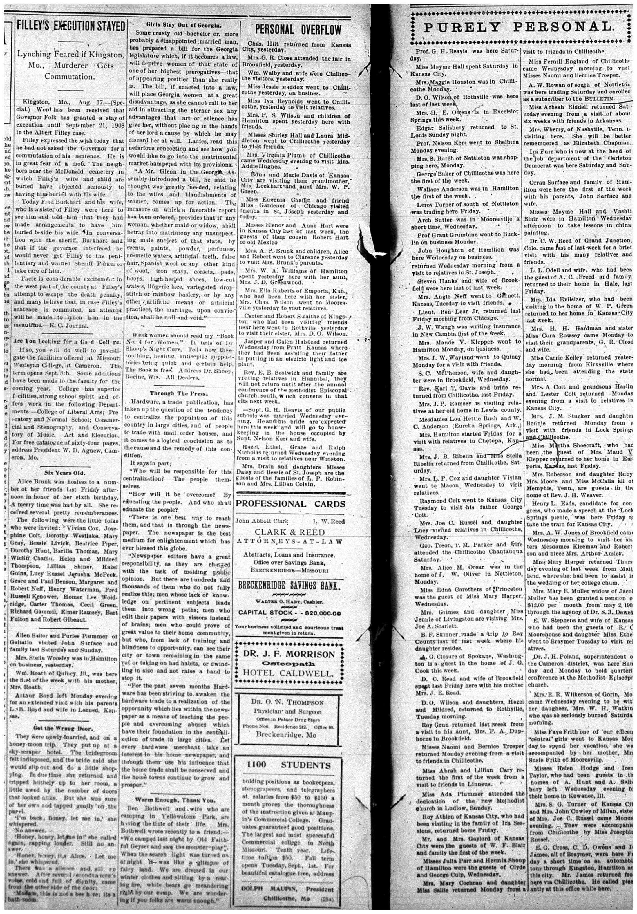 [Breckenridge Bulletin]